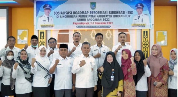 Pemkab Rohil Gelar Sosialisasi Roadmap Reformasi Birokrasi