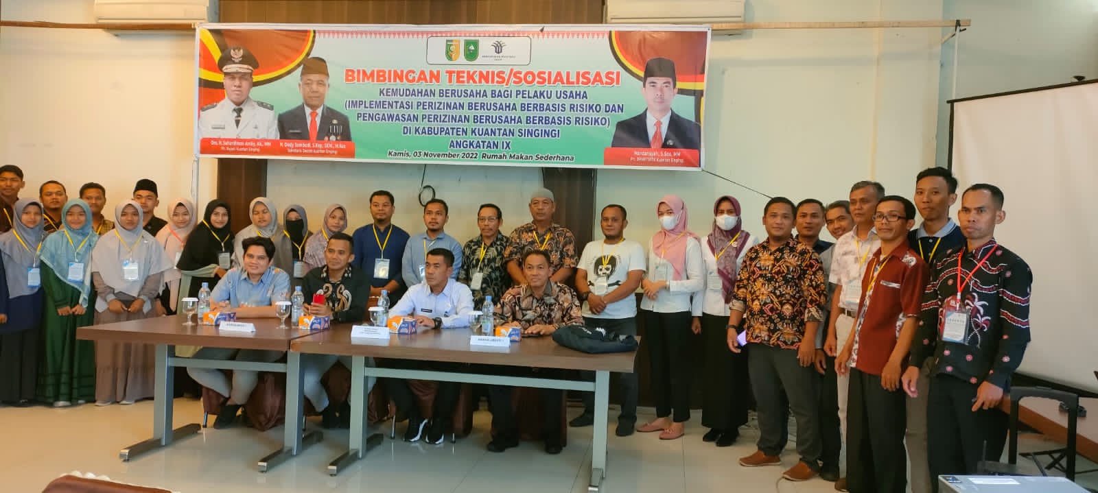 Berikan Kemudahan Bagi Pelaku Usaha DMPTSP Naker Latih 46  Pelaku Usaha