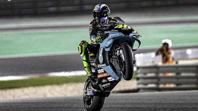 Finis di Posisi 16 MotoGP Doha 2021, Valentino Rossi Klaim Lebih Cepat