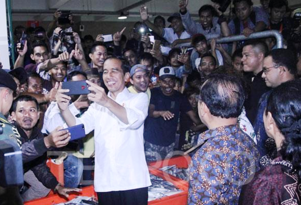 Jokowi Kaget Dengar Omzet Pedagang Muara Baru