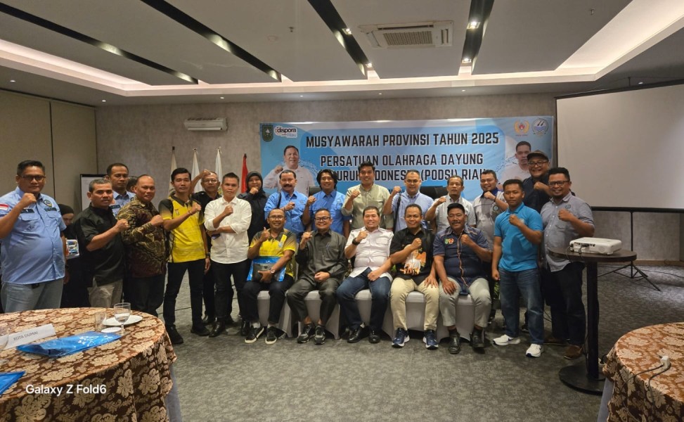Dodi Irawan Terpilih Aklamasi Dalam Pimpin PODSI Riau, Siap Bawa Dayung Riau Rebut Medali PON