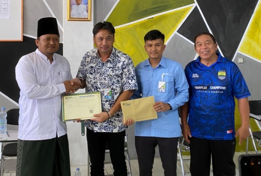 As Salam Mubarokah Jadi Ponpes Pertama di Kuansing Terdaftar Lengkap Program BPJS Ketenagakerjaan