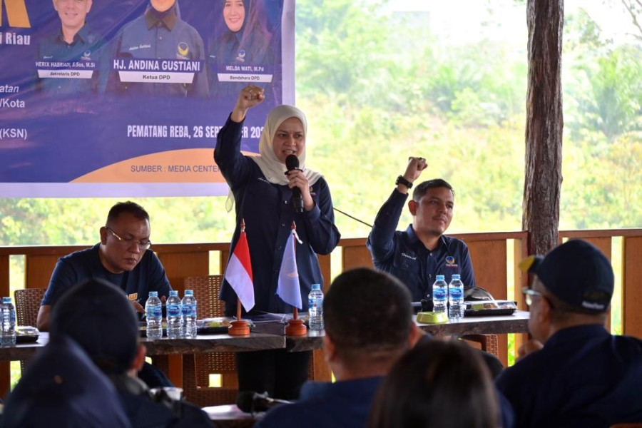 Nasdem Riau Road Show di Inhu, Andina Gustiani: Nasdem Juara, Anies Presiden