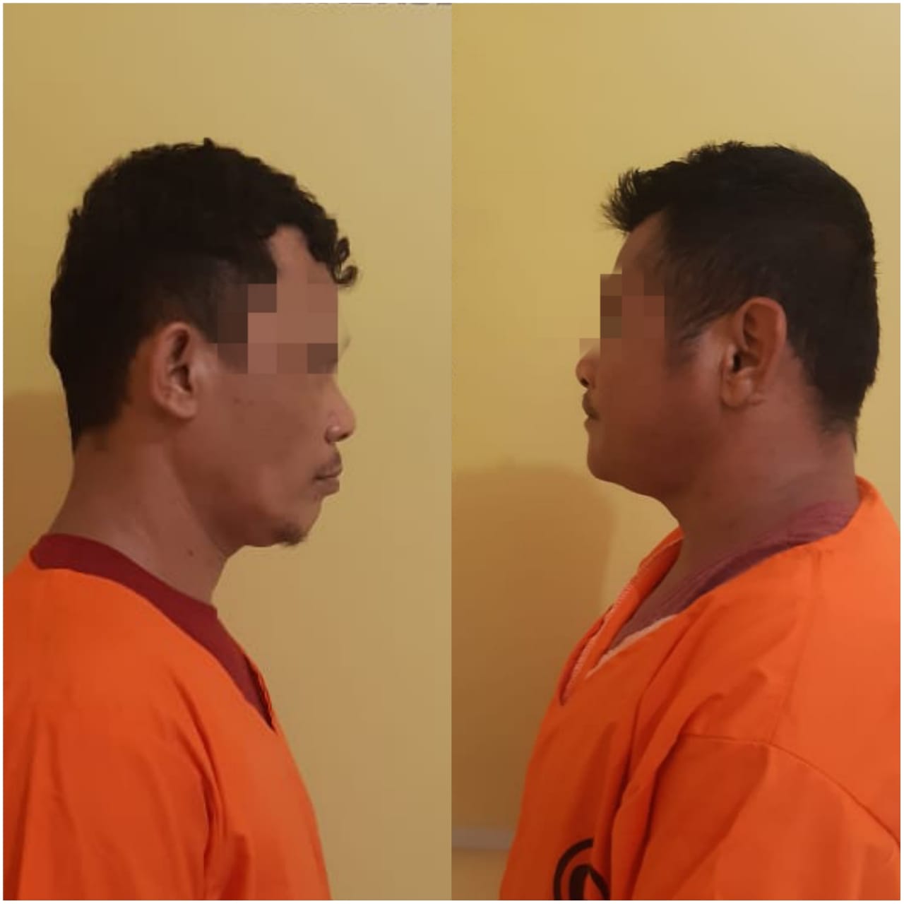 Polsek Kampar Kiri Hilir Ringkus 2 Orang Pengedar Shabu di Dua Lokasi