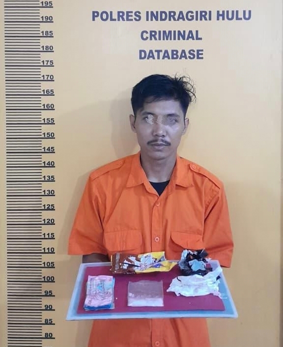Terminal Gerbang Sari Pematang Reba Jadi Markas Jual Beli Narkotika, Polres Inhu Ciduk Pelaku