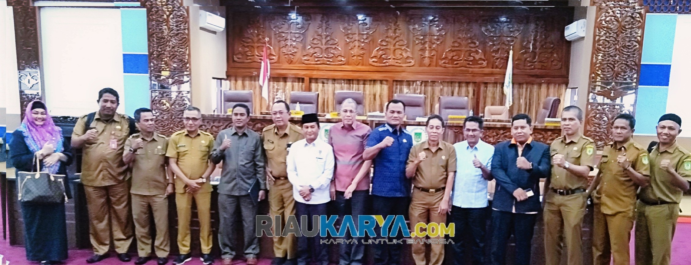 Pansus DPRD Rohil Satukan Persepsi, Sinkronisasi dan Penyesuaian Tiga Ranperda