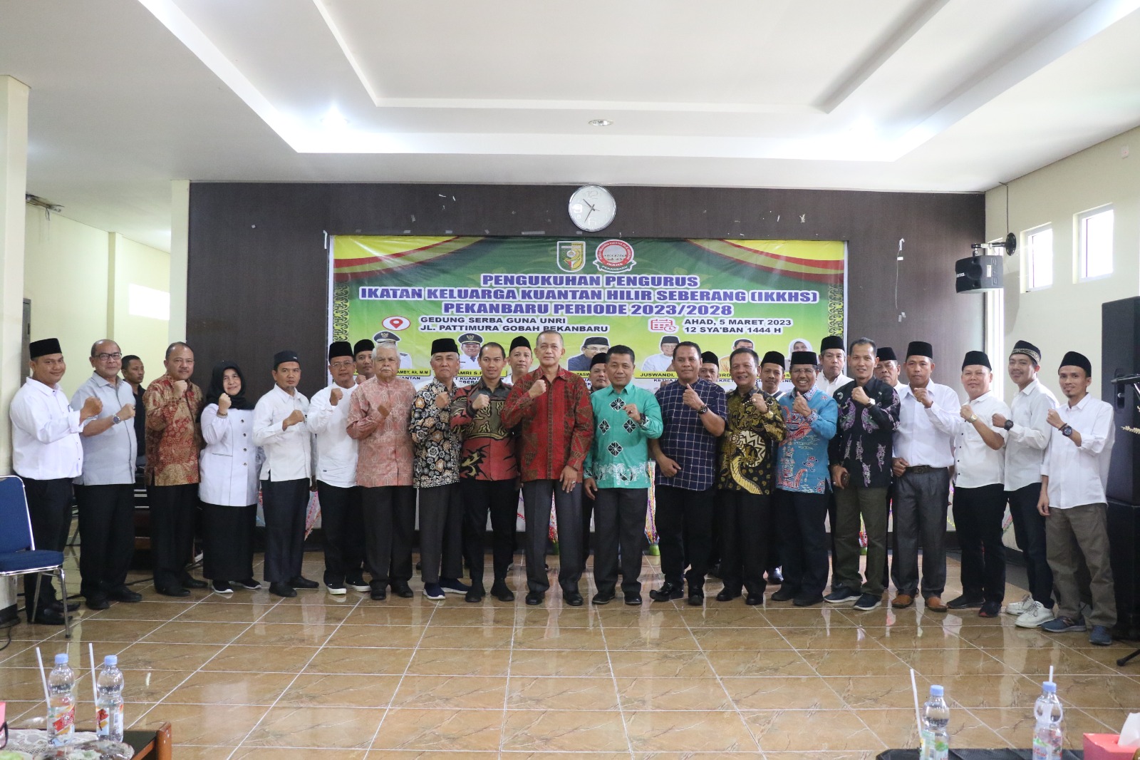 Pengukuhan IKKHS Pekanbaru, Sekda Kuansing  Pemkab Dan IKKHS tingkatkan Sinergitas