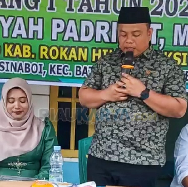 Muhammad Syah Padri Reses di Suak Air Hitam dan Pedamaran, Utamakan Atasi Banjir