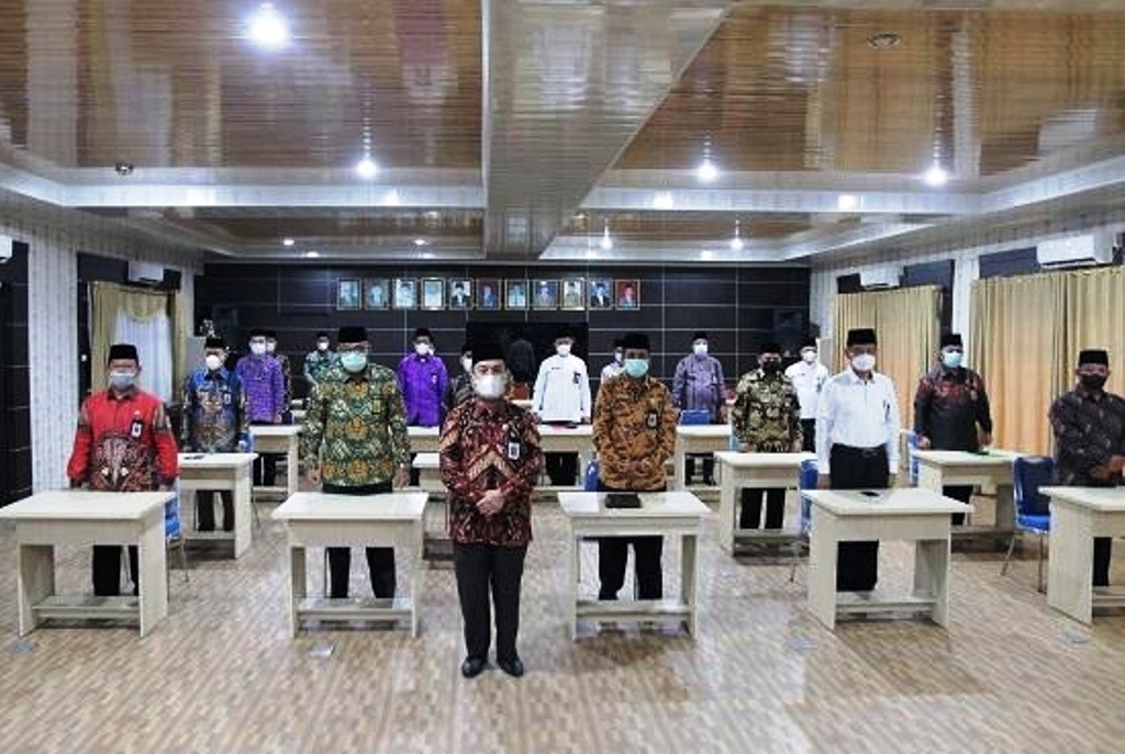 Kakanwil Kemenag Riau Lantik Sembilan Pejabat Administrator, Berikut Nama-namanya