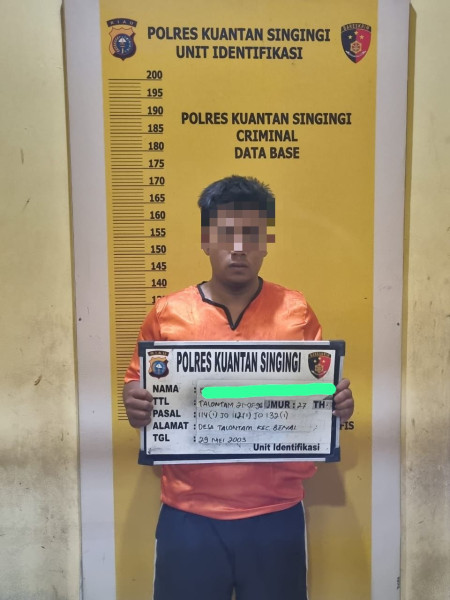 Tim Mata Elang Satresnarkoba Polres Kuansing Kembali Ringkus 2 Orang Pelaku Pengedar Sabu