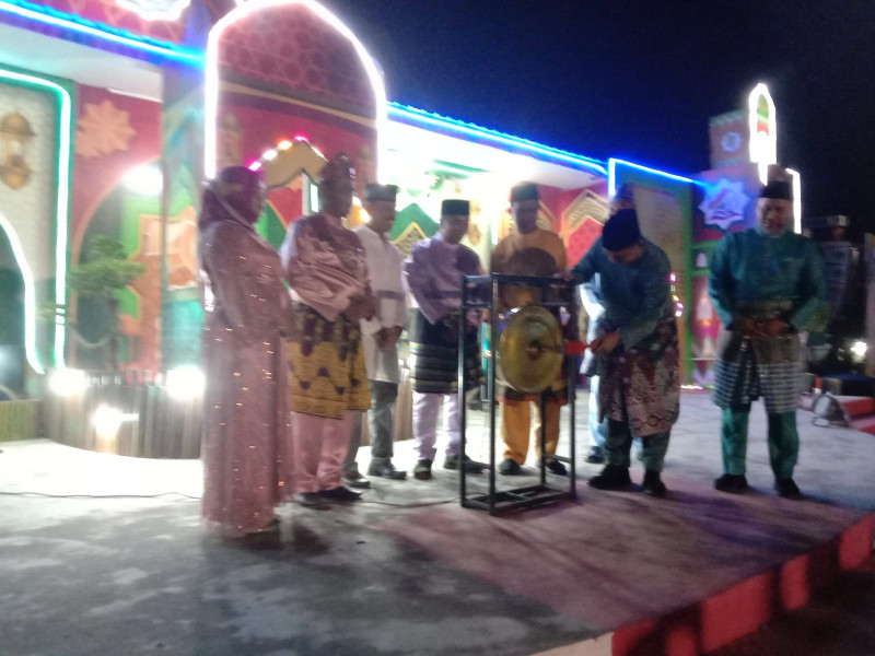 Pj Bupati Inhil Buka MTQ Ke-54 Tingkat Kecamatan Kateman