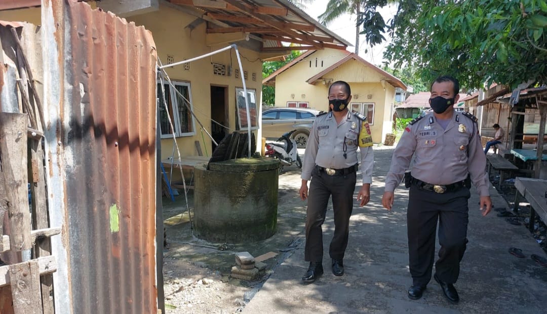 Sijago Merah Mengamuk Ratakan 2 Unit Rumah Semi Permanen di Benai