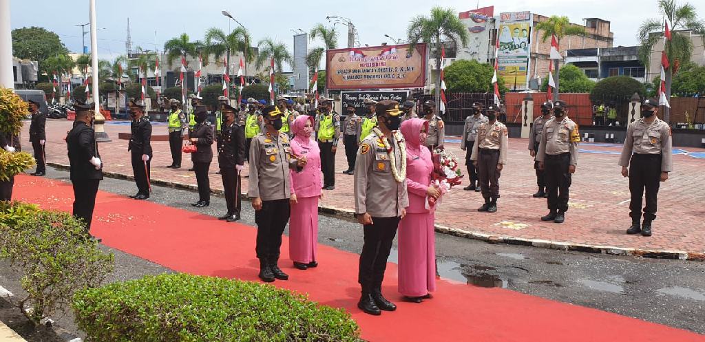 Pisah Sambut Kapolres Dumai Berlangsung Khidmat dan Haru