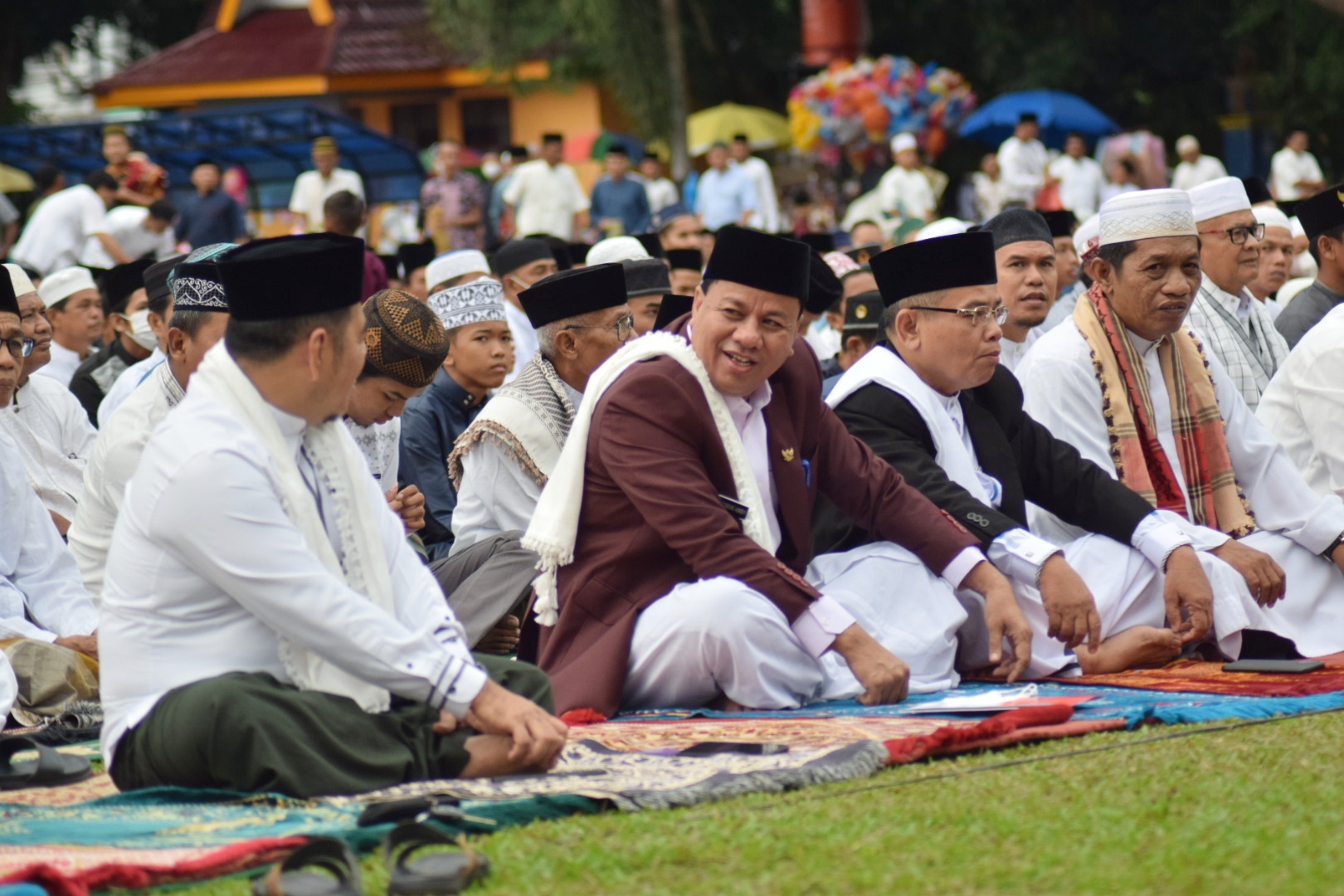 Plt Bupati Kuansing , Idul Adha 1443H Menjadi Momentum Semangat Bersama Dalam Membangun Kuansing