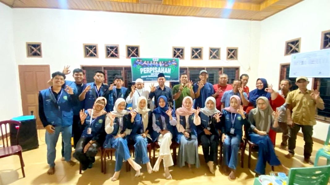 Mahasiswa KKN ITB Indragiri Pamit, Tinggalkan Kesan Mendalam di Desa Danau Tiga