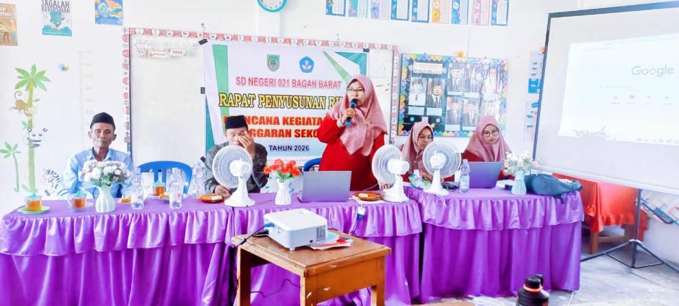 SDN 021 Bagan Barat Gelar Raker Penyusunan RKAS 2026