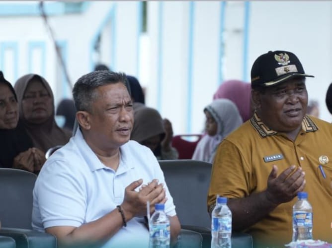 Semarak HUT ke-22 Desa Suka Maju, Kades Parman Sampaikan Usulan Kantor Desa Baru