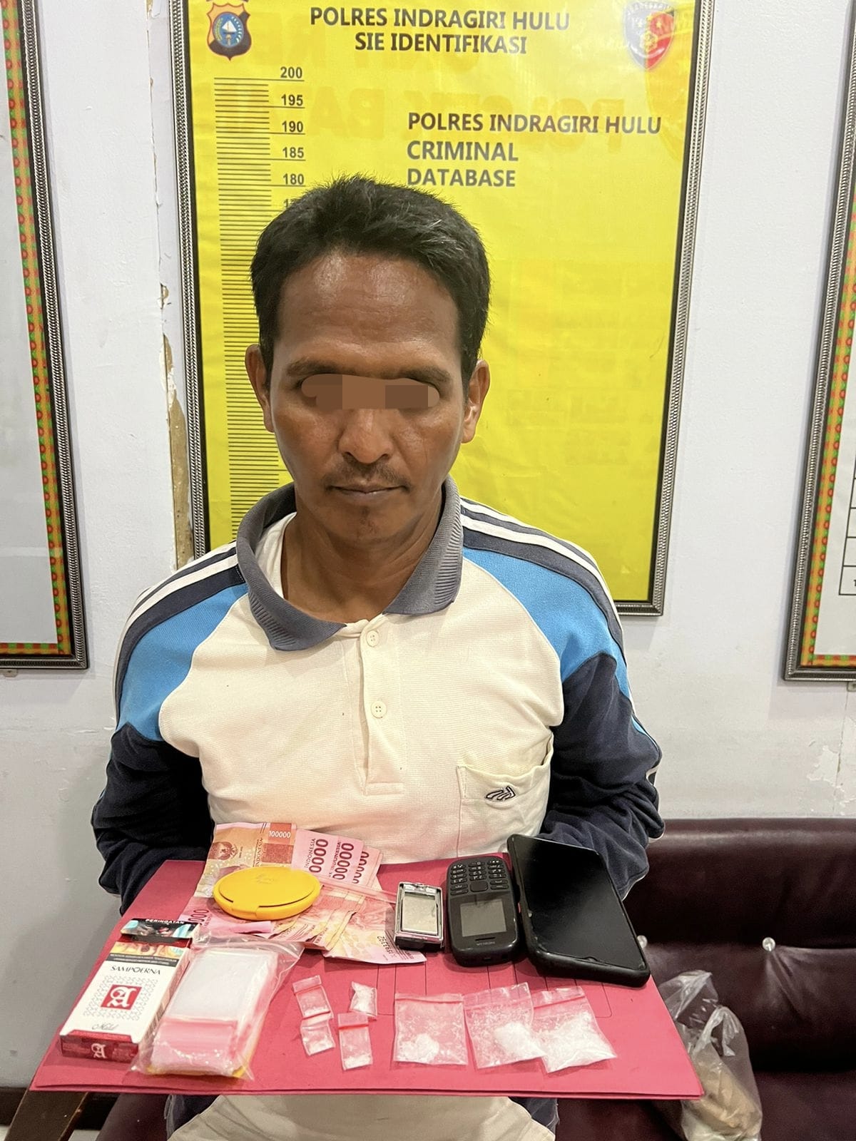 Transaksi Sabu-sabu di Warung, Warga Desa Bukit Lipai Diringkus Polsek Batang Cenaku