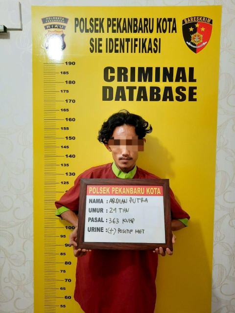 Tersangka Botak Ditangkap Polisi Setelah Melakukan Aksi pencurian