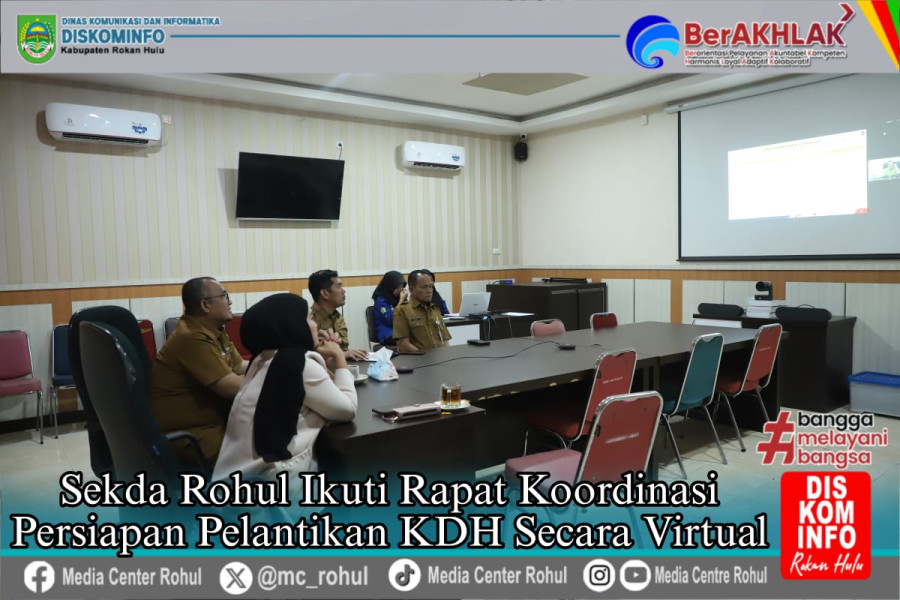 Kemendagri Gelar Rakor Pelantikan Kepala Daerah, Rohul Tunggu Keputusan MK