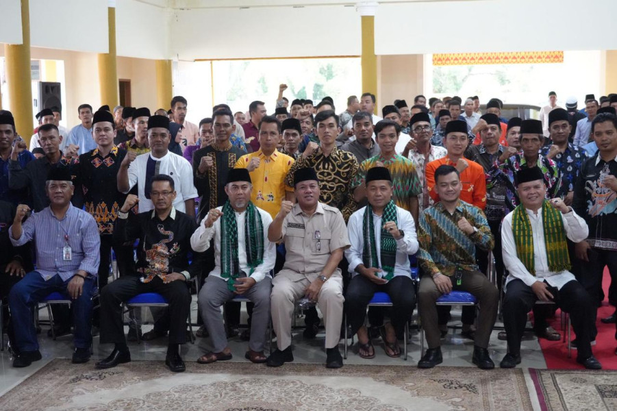 Temu Ramah Dengan PPDI Kuansing Suhardiman Minta Perangkat Desa Amanah Laksanakan Tugas