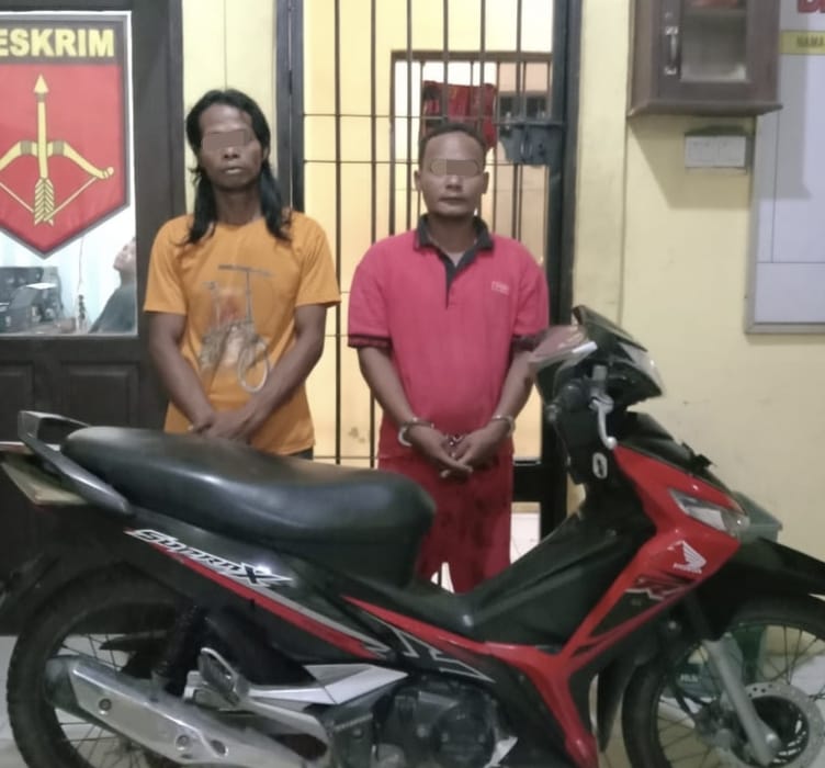 Larikan Sepeda Motor Dengan Modus Aneh,  Garong Diringkus Polisi, Ini Kronologisnya