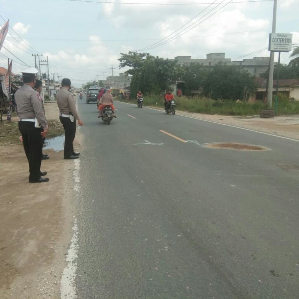 Kecelakaan Beruntun di  Belilas, Renggut Satu Nyawa