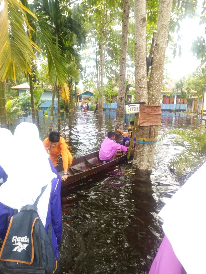 Intruksi Bupati BPBD Inhil Dirikan Posko Siaga Bencana Banjir Di Kecamatan Batang Tuaka