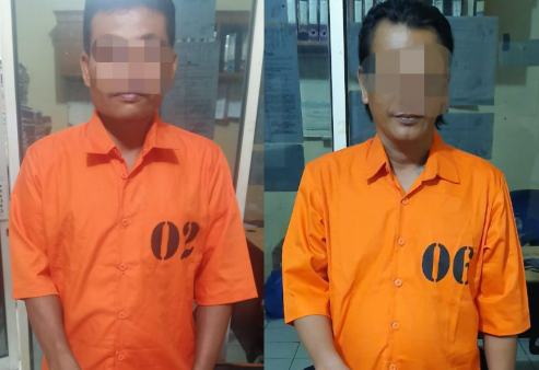 Unit Reskrim Polsek Tapung Ciduk 2 Pelaku Judi Togel di Kedai Tuak 