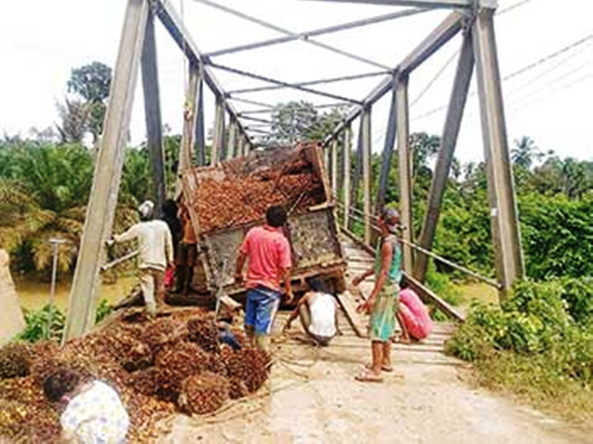 Jembatan Desa Batu Papan, Batang Cenaku Rusak Berat, Ini Tanggapan Plt Kadis PU dan PUPR Inhu