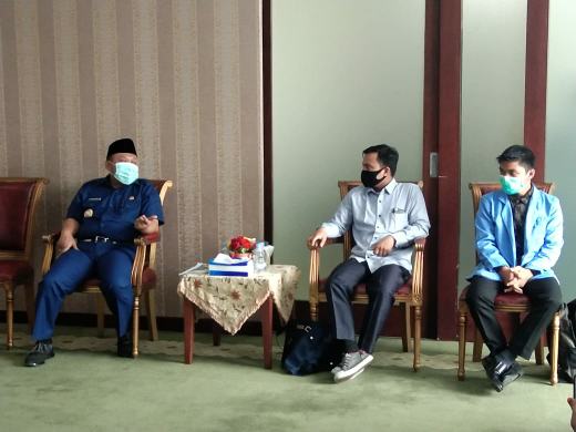 Bupati Kampar Terima Kunjungan Ikatan Mahasiswa Kecamatan Tambang