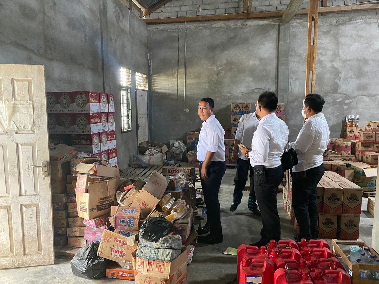 Polres Kuansing Amankan 832 Botol Miras Dalam Operasi Pekat Lancang Kuning 2022