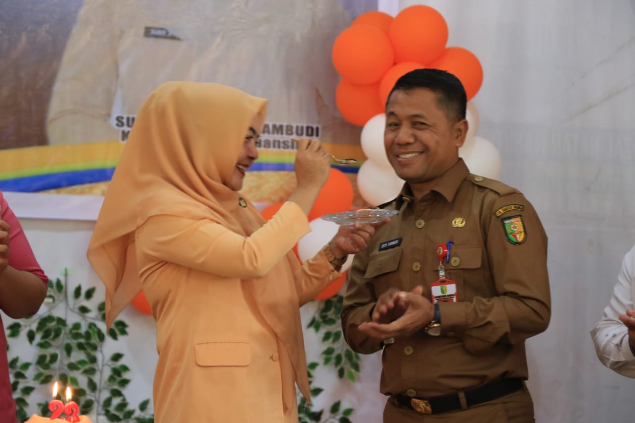 HUT Ke 23 DWP Kuansing Dengan Tema Membagun Perempuan Cerdas Untuk Ketahanan Era Digital