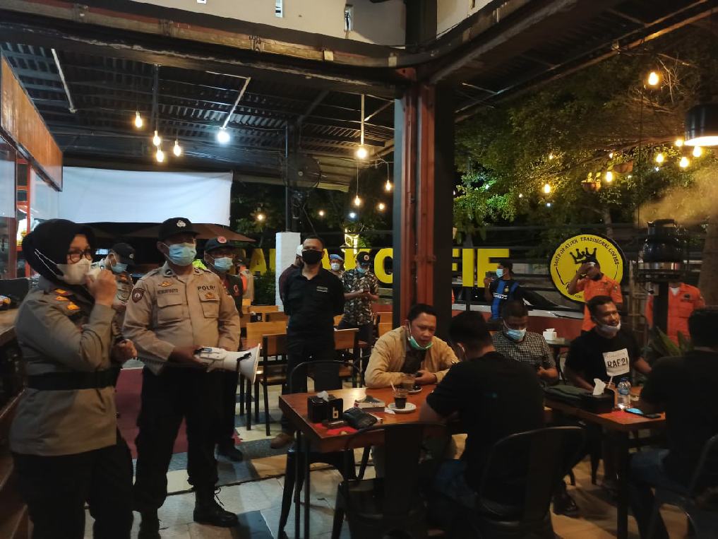 Penegakan Protokol Kesehatan, Polresta Pekanbaru Laksanakan Operasi Yustisi Gabungan