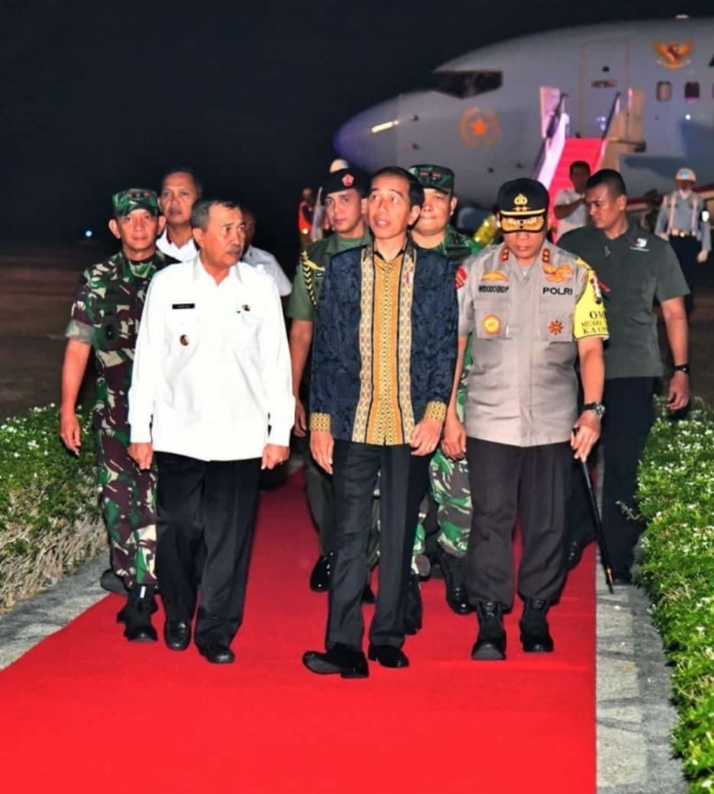 Kedatangan Presiden Jokowi, Malam Ini Kualitas Udara Pekanbaru Berbahaya
