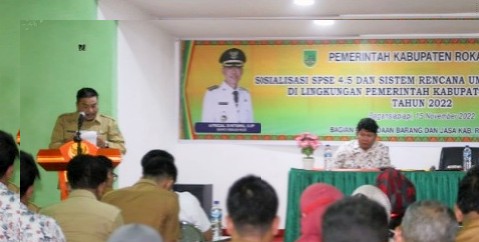 Proses Tender di Rohil Akan Terapkan SPSE 4.5