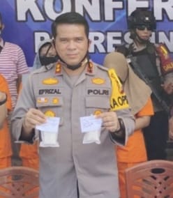Sejak Kapolres Inhu Dijabat AKBP Efrizal, 319 Tersangka Narkoba Dikandangkan