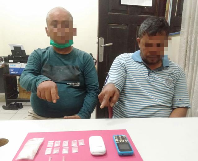 Lagi, 2 Pengedar Shabu Diciduk Resnarkoba Polres Kampar