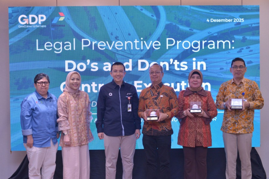 Perkuat Kepatuhan Hukum dan Tata Kelola Perusahaan, PDC Gelar Legal Preventive Program 2025
