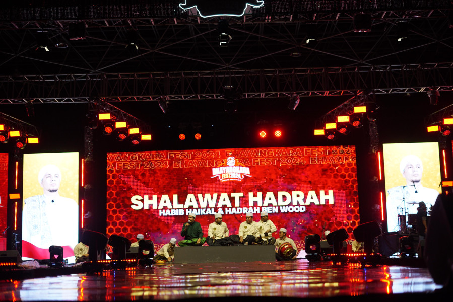 Malam 1 Muharam, Selawat Hadrah Bergema di Bhayangkara Fest 2024