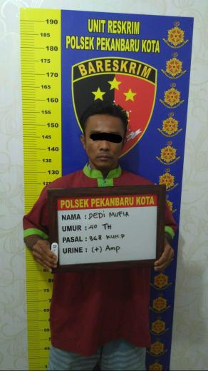 Kabur Selama 9 Bulan, Pelaku Pemerasan di Pekanbaru Ditangkap