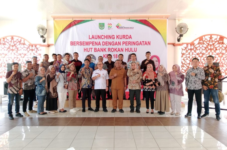 Pemkab Rohul Luncurkan Program KURDA ASA di HUT ke-18 BPR Rokan Hulu