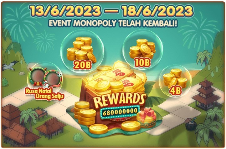 Keseruan Event Terbaru Higgs Domino: Lucky Spin, Monopoli, dan Banyak Kejutan Seru Lainnya!
