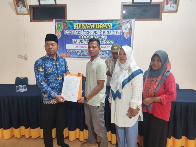 Sertijab Direktur BUMDes Tirta Jaya Mandiri, Komitmen Perkuat Ekonomi Desa Danau Tiga