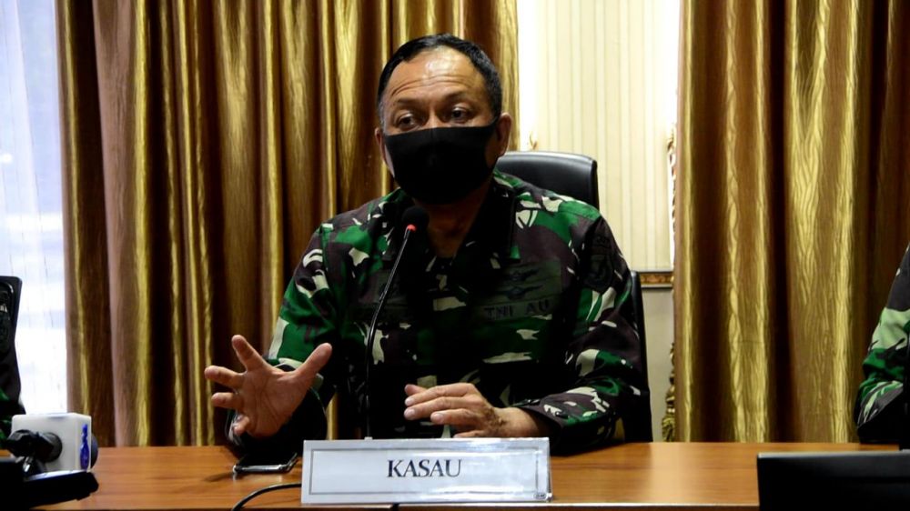 Kasau Jelaskan Kronologi Pesawat Hawk TNI AU Jatuh di Kampar