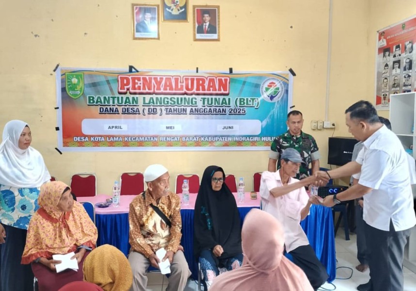Sinergi Pemdes dan Kecamatan, BLT Dana Desa Tersalurkan Langsung ke Warga Kota Lama