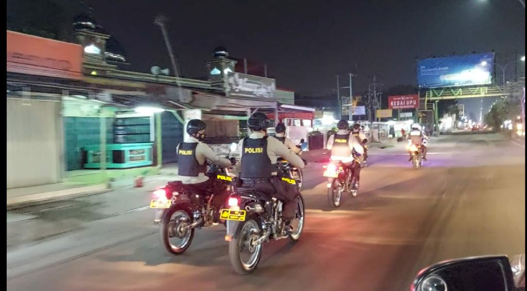 Polresta Lakukan Patroli di Titik-Titik Rawan Kejahatan dan Balap Liar di Kota Pekanbaru