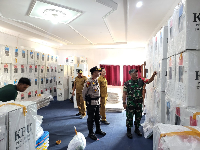 Sinergi TNI-Polri di Kateman Jamin Pilkada 2024 Berjalan Aman dan Kondusif