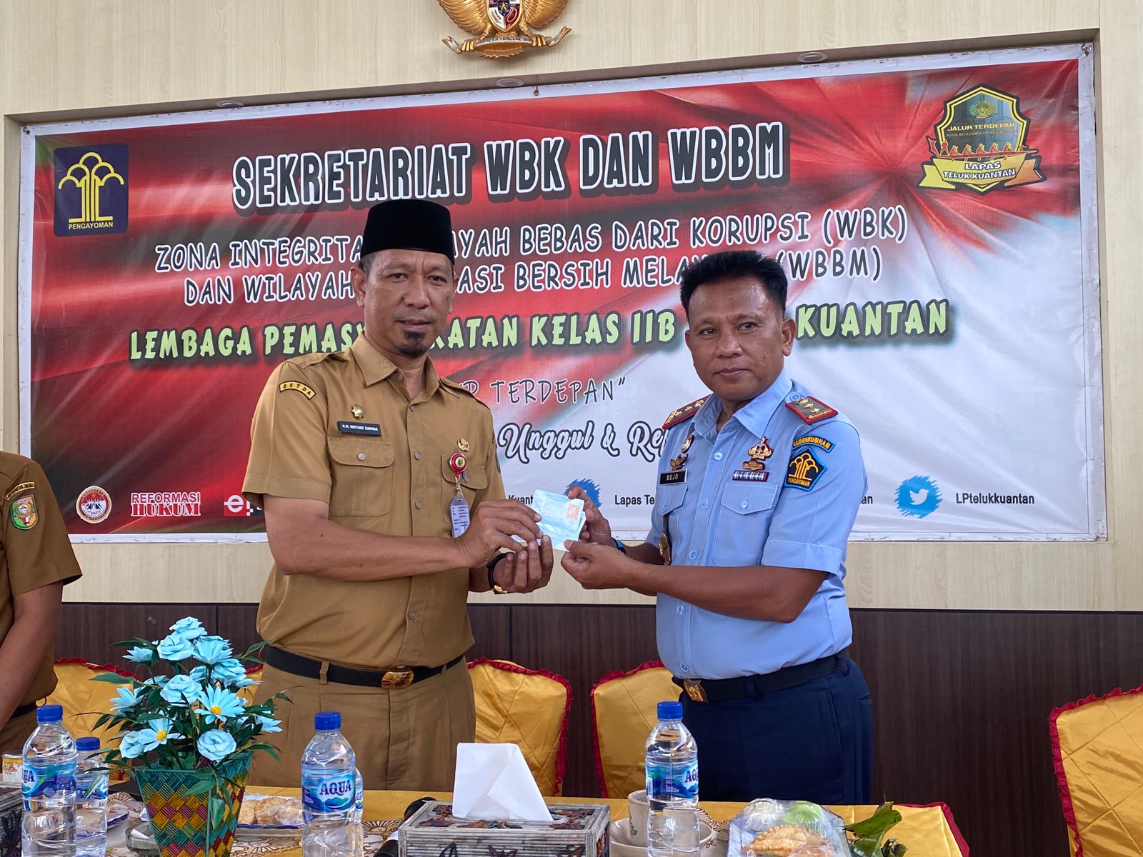 Sinkronisasi Data Dan Sosialisasi Aplikasi Kependudukan Digital Bagi Warga Binaan dan Pegawai Lapas Teluk Kuantan