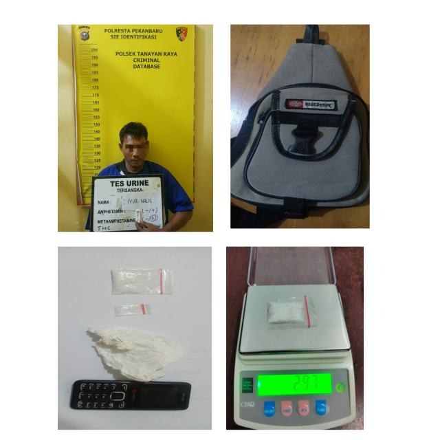 Diduga Pengedar Shabu, Seorang Pemuda Ditangkap Polisi di Rumahnya 